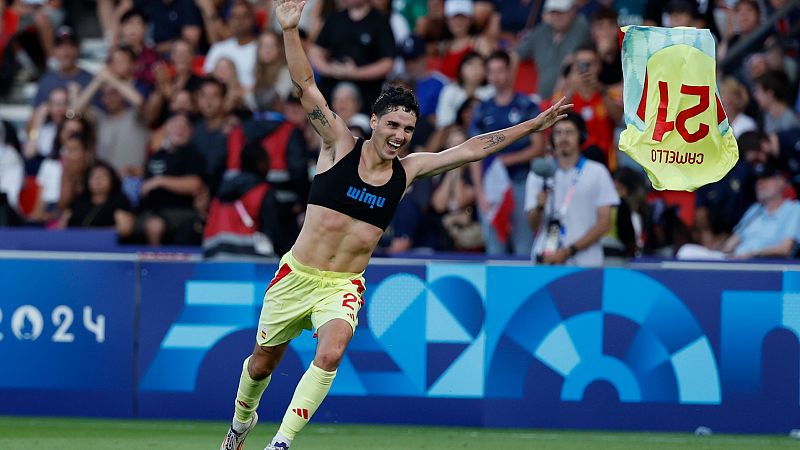 Objetivo Los Ángeles revive con Sergio Camello y Santi Denia el oro olímpico del fútbol español en París 2024